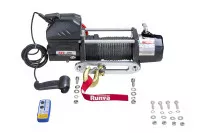 Лебёдка автомобильная электрическая 12V Magnum 9000 lbs 4200 кг (синтетический трос) Лебёдка автомобильная электрическая 12V Magnum 9000 lbs 4200 кг (синтетический трос)