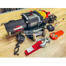 Лебедка для квадроцикла / снегохода 4REVO SLX-4500 2038 кг со стальным тросом