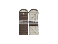 Мешок спальный Naturehike U250, (190х30)х75 см, (правый) (ТК: +6C), коричневый