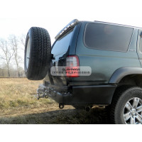 Бампер задний силовой Torque 4x4 для Toyota Hilux Surf 185