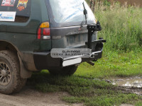 Бампер задний силовой Torque 4x4 для Mitsubishi Pajero Sport 1998-2008