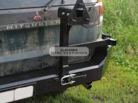 Бампер задний силовой Torque 4x4 для Mitsubishi Pajero Sport 1998-2008