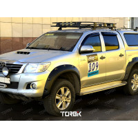Расширители арок TORBIK для Toyota Hilux 2011-2015 ширина 70 мм