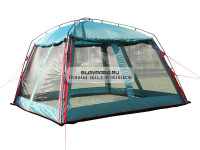 Шатер-палатка BTrace Camp (Зеленый/красный)