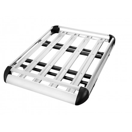 Багажник алюминиевый универсальный 140x100 см (55"х39.5") крепление на водосток 8" 071 PJ-D015 55x39,5