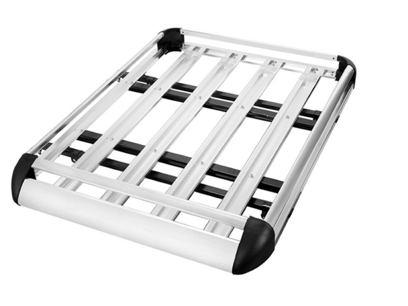 Багажник алюминиевый универсальный 140x100 см (55"х39.5") крепление на водосток 8" 071 PJ-D015 55x39,5 Багажник алюминиевый универсальный 140x100 см (55"х39.5") крепление на водосток 8" 071 PJ-D015 55x39,5