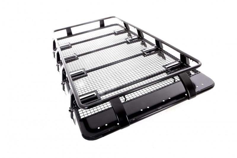 Багажник алюминиевый Toyota Land Cruiser Prado 150 2009- 220х125x19 см устанавливается на штатные крепления Багажник алюминиевый Toyota Land Cruiser Prado 150 2009- 220х125x19 см устанавливается на штатные крепления