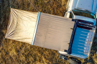 Палатка с автомобильным тентом-маркизой, солнцезащитная РИФ 2х2 м