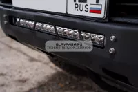 Мини силовик STC Toyota Hilux 2015-2020 с площадкой для лебедки Мини силовик STC Toyota Hilux 2015-2020 с площадкой для лебедки