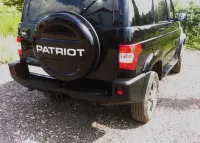 Бампер АВС-Дизайн задний с квадратом под фаркоп UAZ Патриот 2005- (под покраску) Бампер АВС-Дизайн задний с квадратом под фаркоп UAZ Патриот 2005- (под покраску)