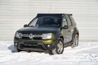 Багажник экспедиционный STC Renault Duster 2010-2019 ШТОРКА с дальним света