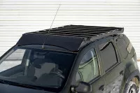 Багажник экспедиционный STC Renault Duster 2010-2019 ШТОРКА с дальним света Багажник экспедиционный STC Renault Duster 2010-2019 ШТОРКА с дальним света