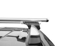 Багажная система LUX Элегант с дугами 1,3м аэро-трэвэл (82мм) для автомобилей с рейлингами