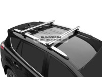 Багажная система LUX Элегант с дугами 1,3м аэро-трэвэл (82мм) для автомобилей с рейлингами