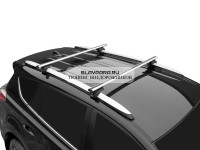 Багажная система LUX Элегант с дугами 1,3м аэро-классик (53мм) для автомобилей с рейлингами
