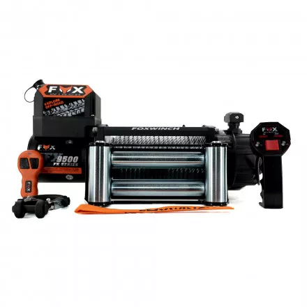 Лебедка автомобильная FOX WINCH 9500 12V стальной трос Лебедка автомобильная FOX WINCH 9500 12V стальной трос