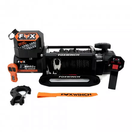 Лебедка автомобильная FOX WINCH 9500s 12V синтетический трос Лебедка автомобильная FOX WINCH 9500s 12V синтетический трос