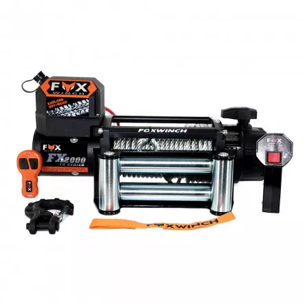 Лебедка автомобильная FOX WINCH 12000 12V стальной трос Лебедка автомобильная FOX WINCH 12000 12V стальной трос