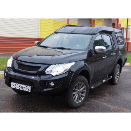 Багажник на крышу Mitsubishi L200 2015- (под покраску) АВС-Дизайн 