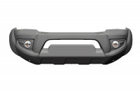 Бампер АВС-Дизайн передний с оптикой Toyota Hilux Revo 2015-2018 (под покраску) 