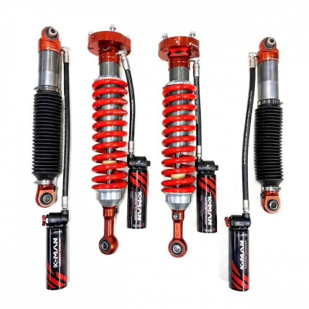 Подвеска K-MAN для Toyota Sequoia 2008–2021 (регулировка сжатия и отбоя, выносные бачки)