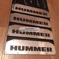 Универсальные брызговики для внедорожников Hummer (комплект 2 шт.)