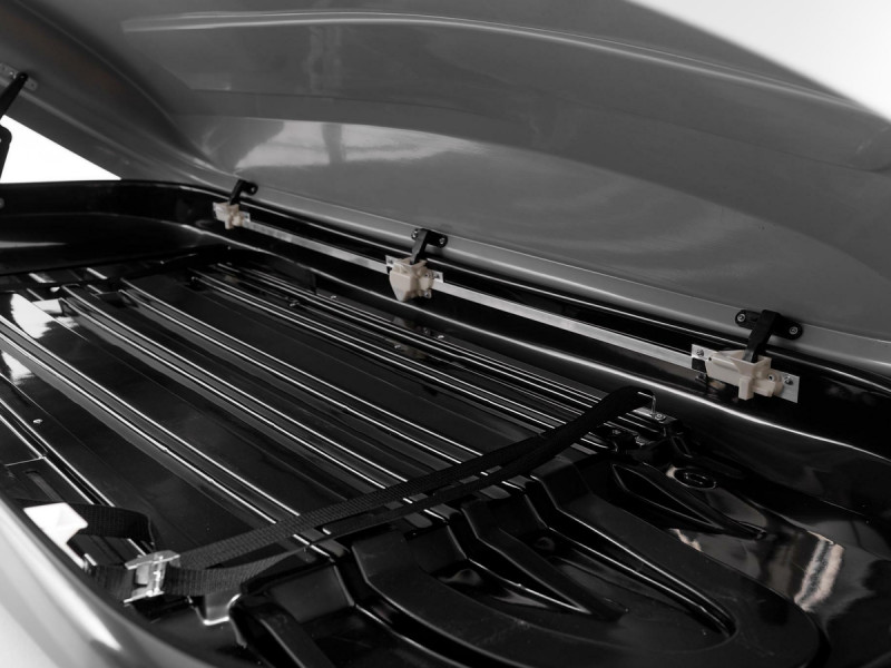 Автобокс Carl Steelman Sport 1800*790*330 мм (330 L) серый Автобокс Carl Steelman Sport 1800*790*330 мм (330 L) серый