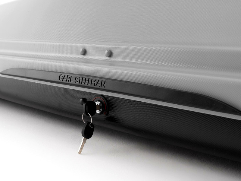 Автобокс Carl Steelman Sport 1800*790*330 мм (330 L) серый Автобокс Carl Steelman Sport 1800*790*330 мм (330 L) серый