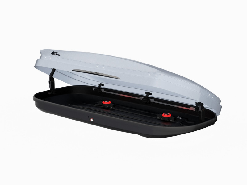 Автобокс Carl Steelman Sport 1800*790*330 мм (330 L) серый Автобокс Carl Steelman Sport 1800*790*330 мм (330 L) серый