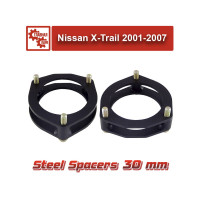 Проставки над стойками Nissan X-Trail 2001-2007 на 30 мм