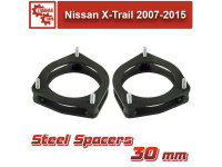 Проставки над передними стойками Nissan X-Trail 2007-2015 30 мм
