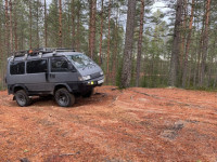 Силовой бампер передний АМЗ для Mitsubishi Delica 1986-1999