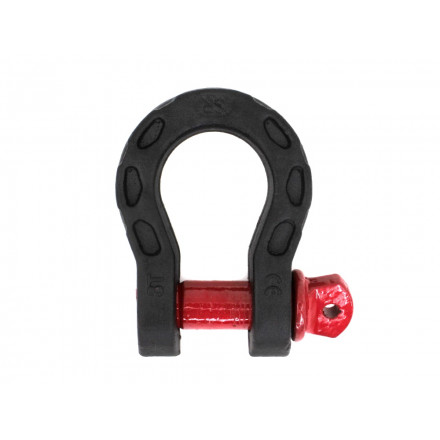 Шакл 3/4" черный/красный (металл) усиленный Шакл 3/4" черный/красный (металл) усиленный