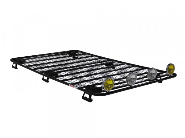 Багажник Уникар для Lada Largus платформа с сеткой на штатные места