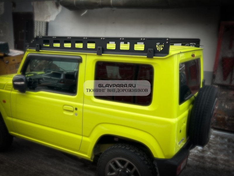 Багажник экспедиционный STC для Suzuki Jimny 2018+ ШТОРКА