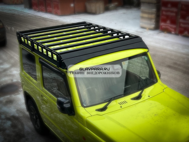 Багажник экспедиционный STC для Suzuki Jimny 2018+ ШТОРКА