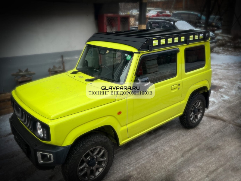 Багажник экспедиционный STC для Suzuki Jimny 2018+ ШТОРКА