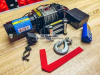 Лебедка электрическая Electric Winch 12V 3500lbs / 1587 кг стальной трос Лебедка электрическая Electric Winch 12V 3500lbs / 1587 кг стальной трос