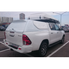 Крыша (кунг) кузова для Toyota Hilux 2015- кунг 3 дверный, загрунтован под покраску