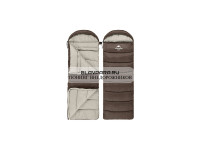 Мешок спальный Naturehike U350, (190х30)х75 см, (левый) (ТК: +1C), коричневый