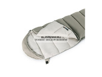 Мешок спальный Naturehike Envelope M180, (190+30)х80 см, (правый) (ТК: +12C), серый