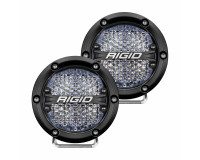 Светодиодные фары рабочего света RIGID 360 Series 4″ с белой подсветкой