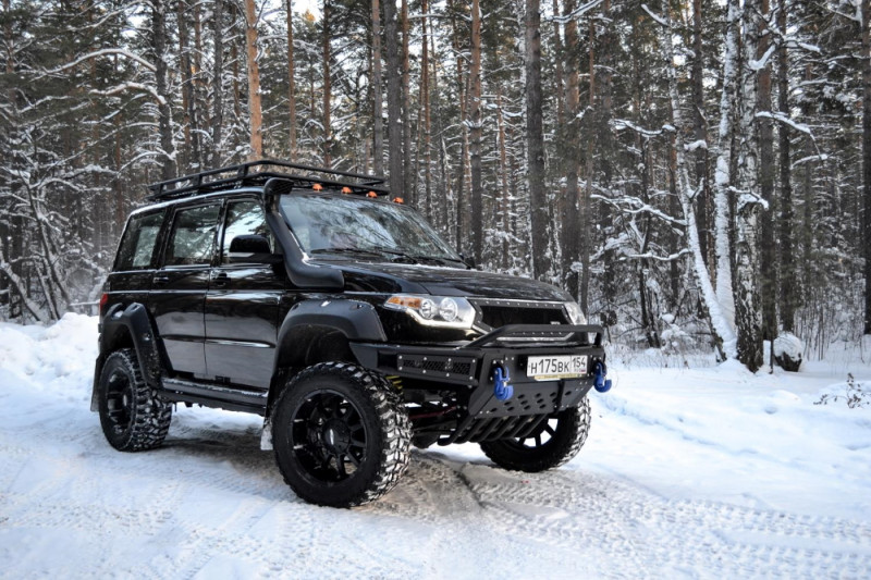 Бампер силовой передний BMS ALFA для УАЗ Патриот Бампер силовой передний BMS ALFA для УАЗ Патриот