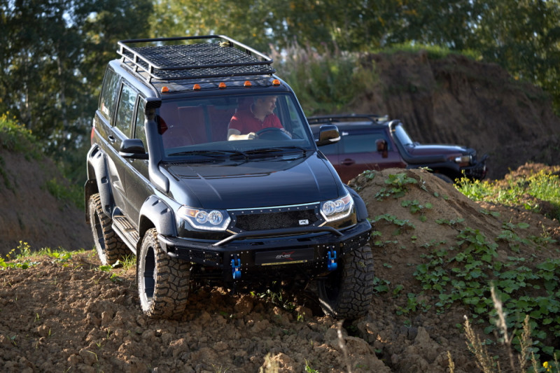 Бампер силовой передний BMS ALFA для УАЗ Патриот Бампер силовой передний BMS ALFA для УАЗ Патриот