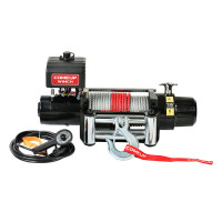 Лебёдка электрическая автомобильная ComeUp DV-12 light 12V 5443 кг стальной трос