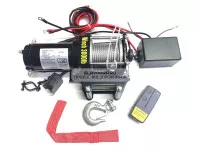 Лебедка электрическая ATV Electric Winch 3000lbs / 1361 кг 12V стальной трос (на снегоход, квадроцикл) Лебедка электрическая ATV Electric Winch 3000lbs / 1361 кг 12V стальной трос (на снегоход, квадроцикл)