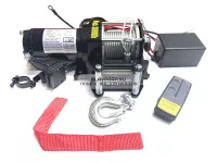 Лебедка электрическая ATV Electric Winch 3000lbs / 1361 кг 12V стальной трос (на снегоход, квадроцикл) Лебедка электрическая ATV Electric Winch 3000lbs / 1361 кг 12V стальной трос (на снегоход, квадроцикл)