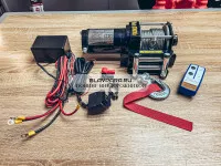 Лебедка электрическая ATV Electric Winch 3000lbs / 1361 кг 12V стальной трос (на снегоход, квадроцикл) Лебедка электрическая ATV Electric Winch 3000lbs / 1361 кг 12V стальной трос (на снегоход, квадроцикл)