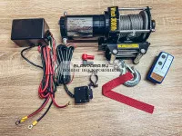 Лебедка электрическая ATV Electric Winch 3000lbs / 1361 кг 12V стальной трос (на снегоход, квадроцикл) Лебедка электрическая ATV Electric Winch 3000lbs / 1361 кг 12V стальной трос (на снегоход, квадроцикл)