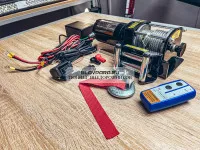 Лебедка электрическая ATV Electric Winch 3000lbs / 1361 кг 12V стальной трос (на снегоход, квадроцикл) Лебедка электрическая ATV Electric Winch 3000lbs / 1361 кг 12V стальной трос (на снегоход, квадроцикл)